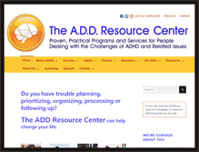 Tablet Screenshot of addrc.org